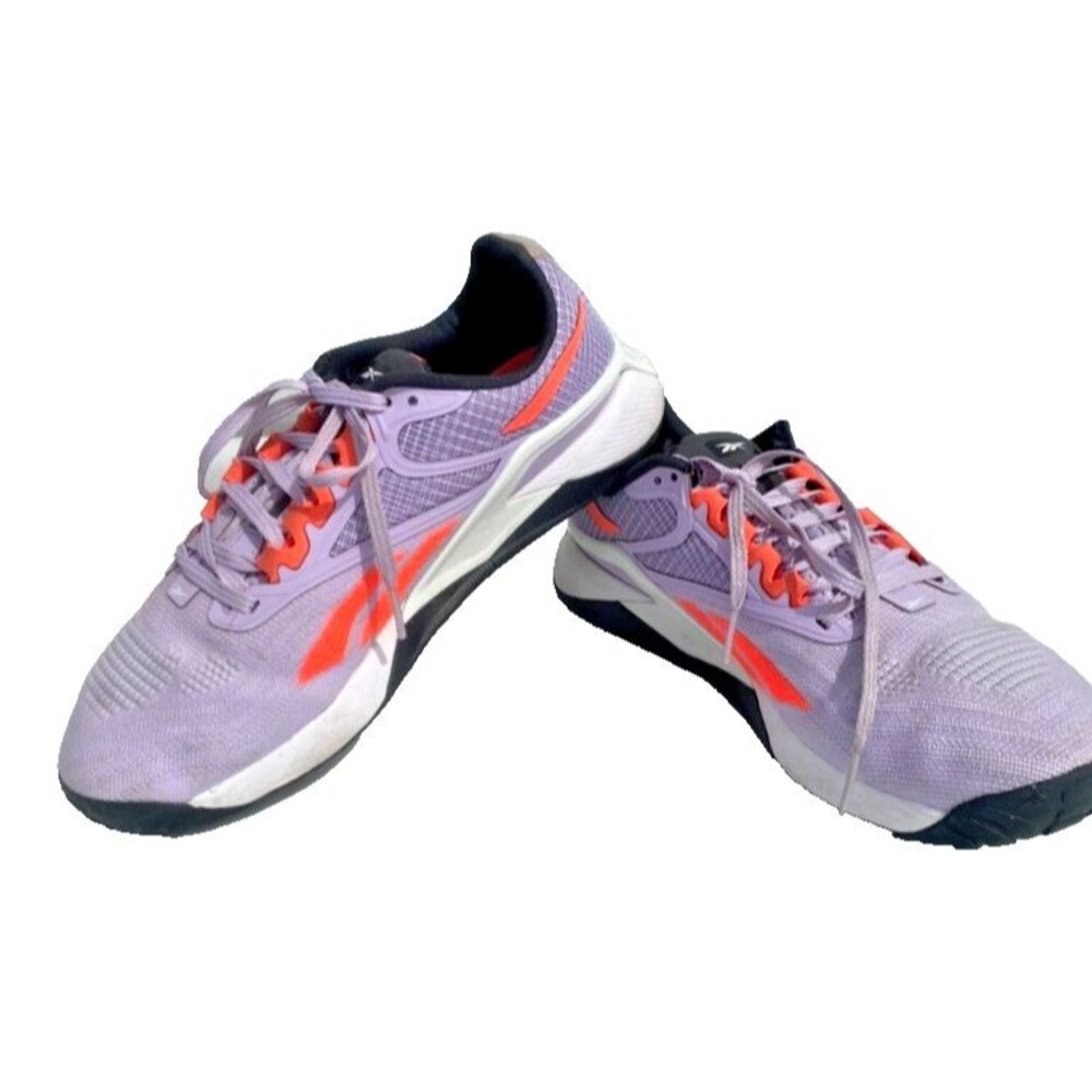 Reebok Nano X2 Training Shoes Womens Size 9.5 Lilac Coral Crossfit -out of stock